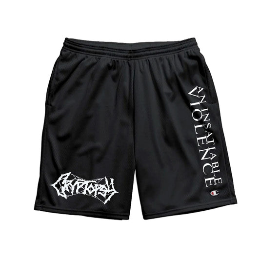 Cryptopsy - An Insatiable Violence - Gym Shorts - SEASON OF MIST