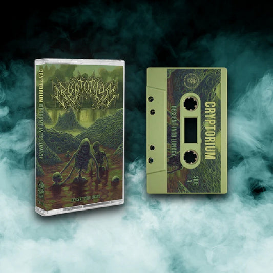 Cryptorium - Descent Into Lunacy - TAPE - Iron Fortress Records