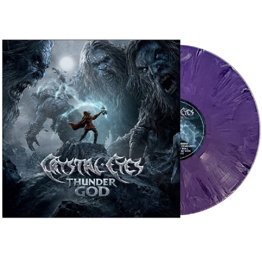 Crystal Eyes - Thunder God - LP COLORED - Massacre Records