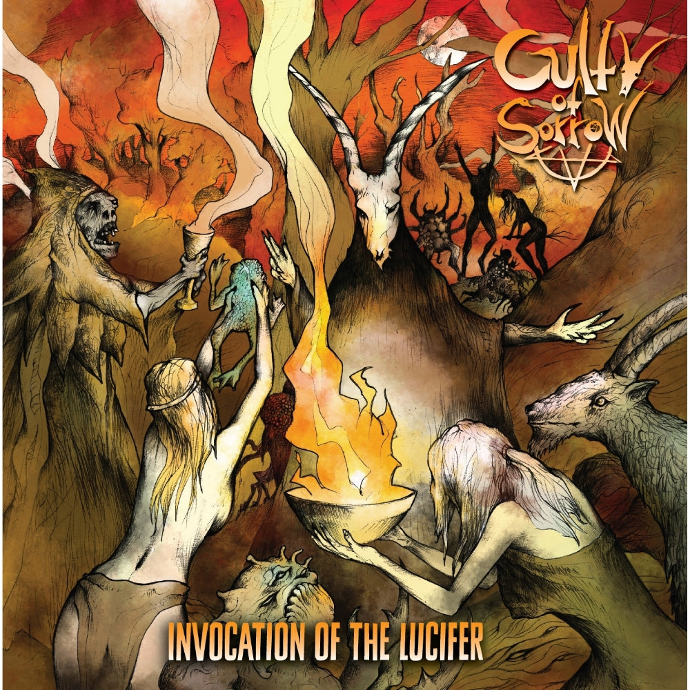 Cult of Sorrow - Invocation of the Lucifer - LP Gatefold Colored - Black Doomba Records