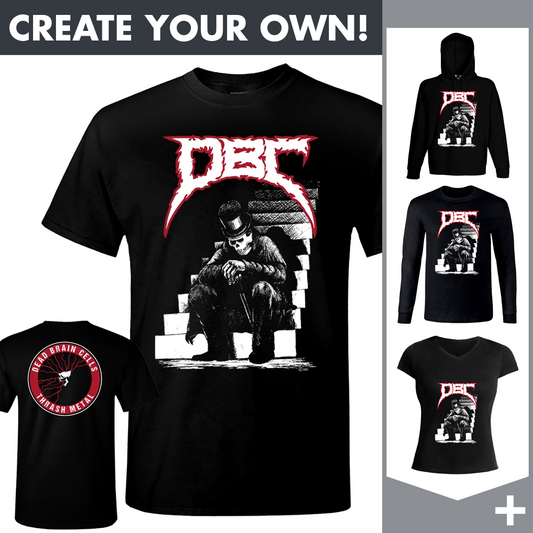Dead Brain Cells - Skeleton on Stairs - Merchandising