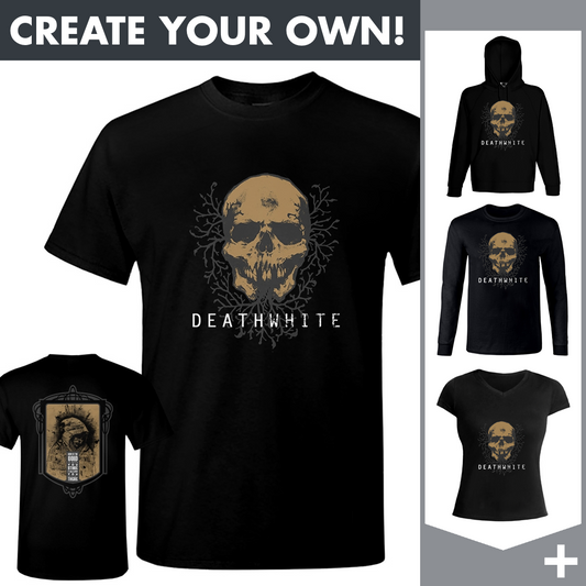 Deathwhite - Hood And Skull Heart - Merchandising