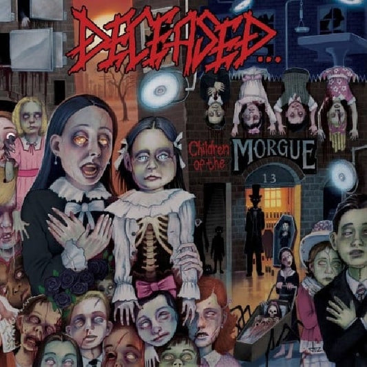 Deceased - Children Of The Morgue - DOUBLE LP GATEFOLD COLORED - Hells Headbangers