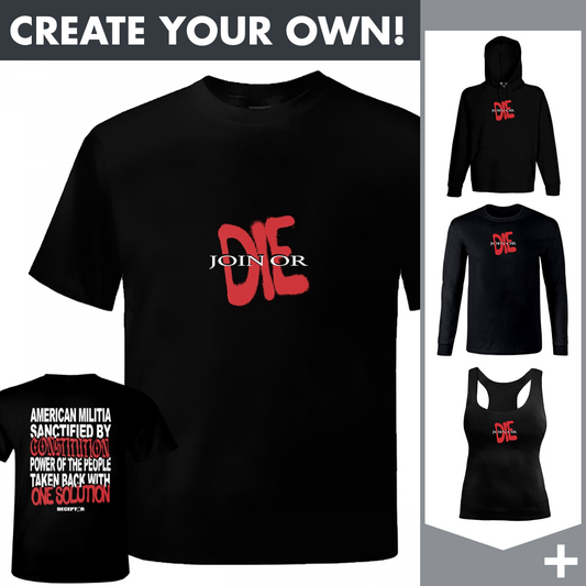 Deceptor - Join Or Die - Merchandising