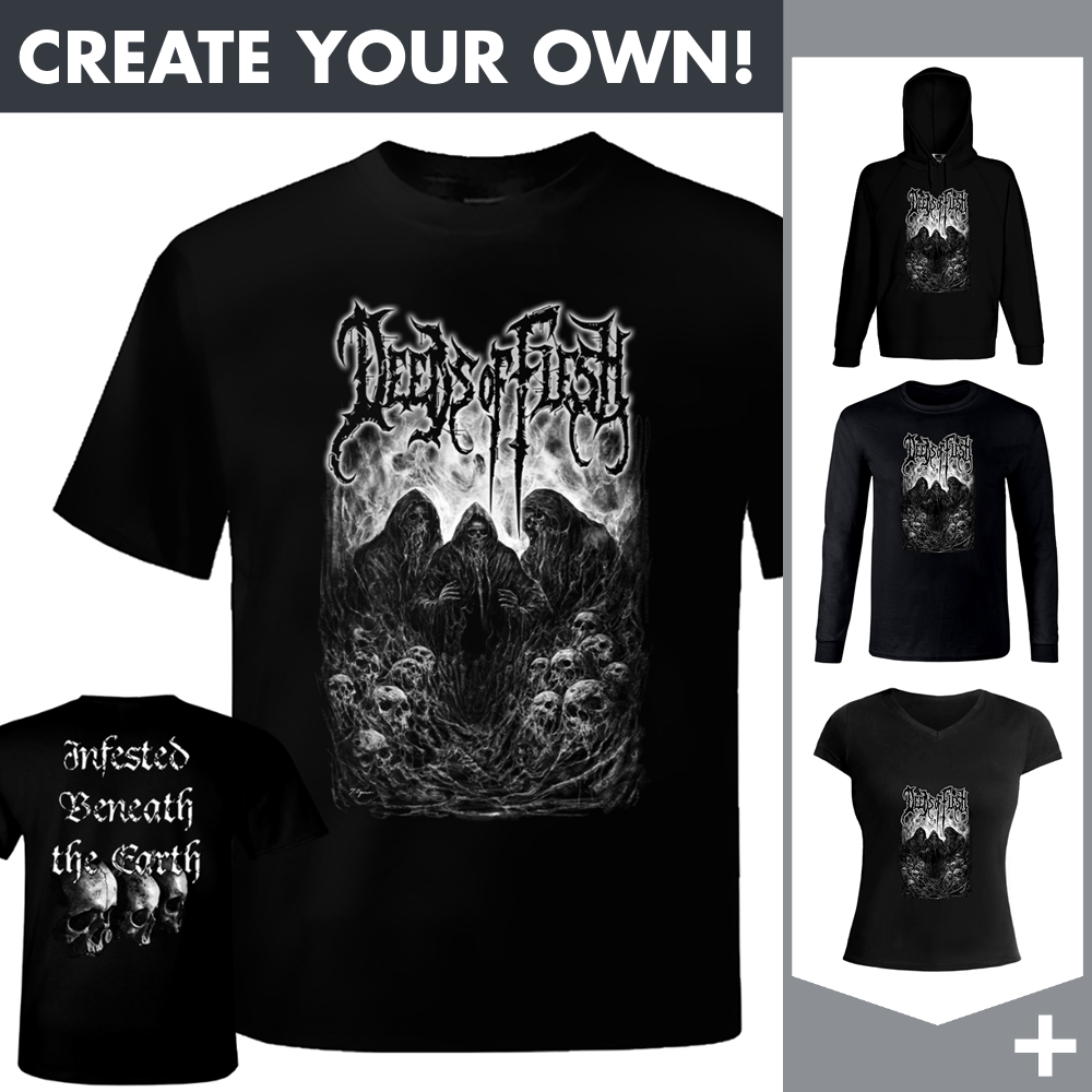 Deeds of Flesh - Infested - Merchandising