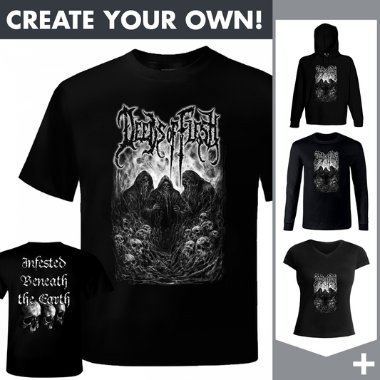 Deeds of Flesh - Infested - Merchandising