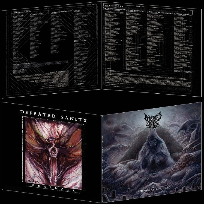 Defeated Sanity - Disposal of the Dead - Dharmata - DOUBLE LP Gatefold - Willowtip - Image 2