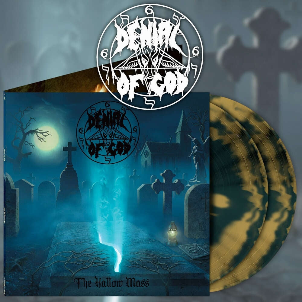 Denial of God - The Hallow Mass - DOUBLE LP GATEFOLD COLORED - Osmose Productions