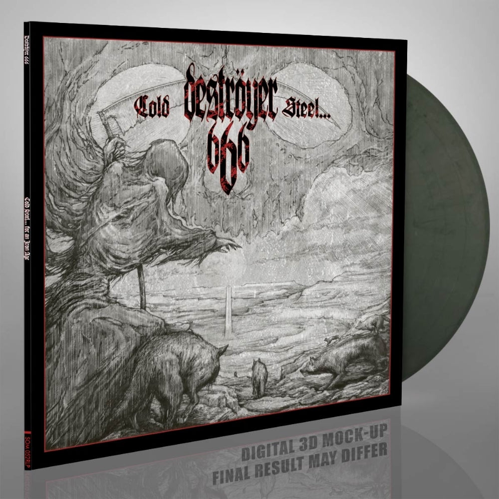 Destroyer 666 - Cold Steel for an Iron Age - LP Gatefold Colored - SEASON OF MIST