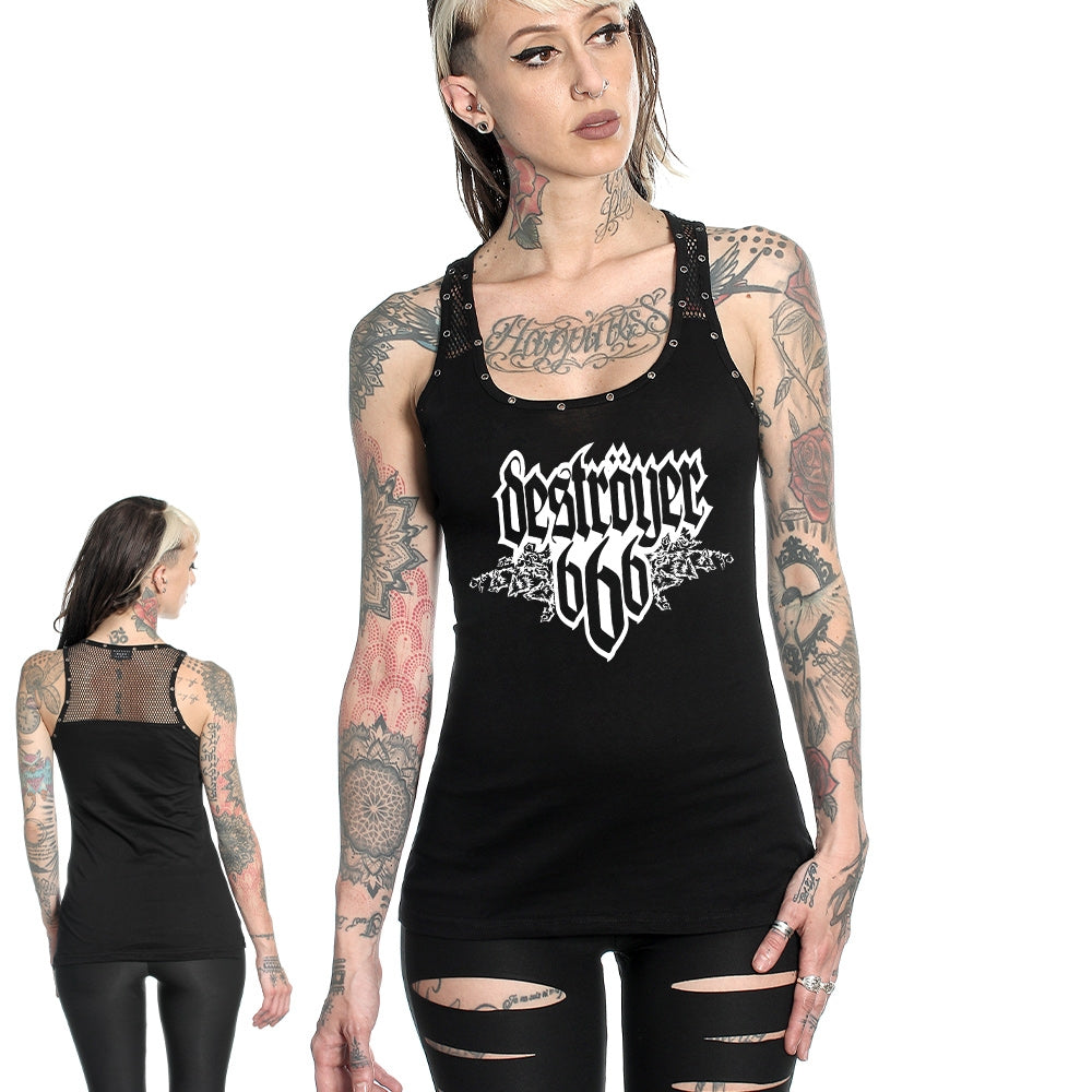 Destroyer 666 - Never Surrender - T Shirt Tank Top - SEASON OF MIST - Image 2