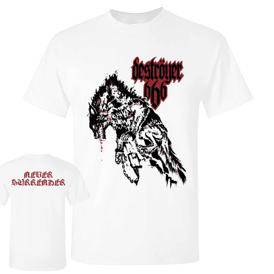 Destroyer 666 - Never Surrender - T shirt - SEASON OF MIST