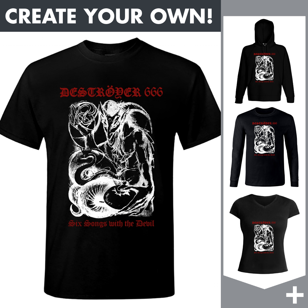 Destroyer 666 - Six Songs with the Devil - Merchandising