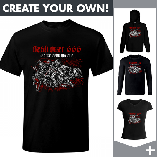 Destroyer 666 - To The Devil His Due - Merchandising