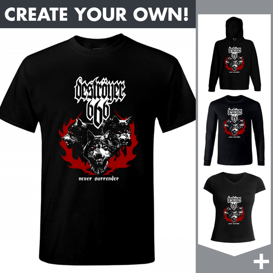 Destroyer 666 - Wolves and Flames - Merchandising