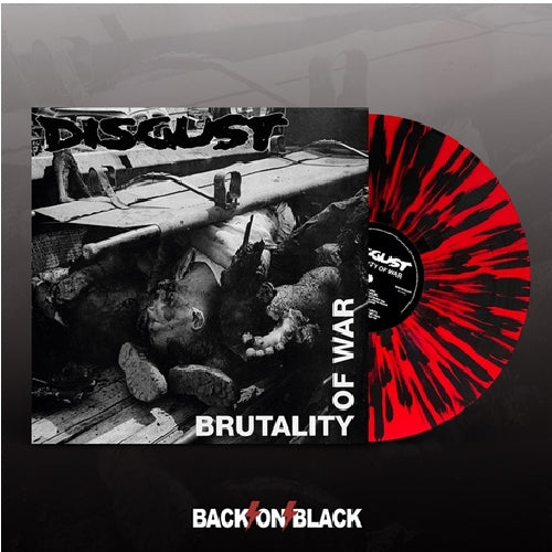 Disgust - Brutality Of War - LP Gatefold Colored - Back On Black