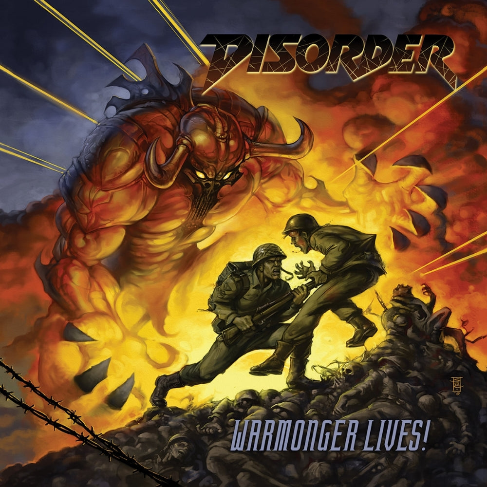 Disorder - Warmonger Lives! - DCD - Divebomb Records