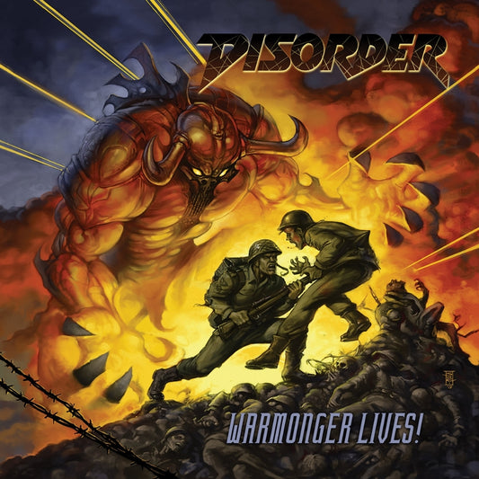 Disorder - Warmonger Lives! - DCD - Divebomb Records