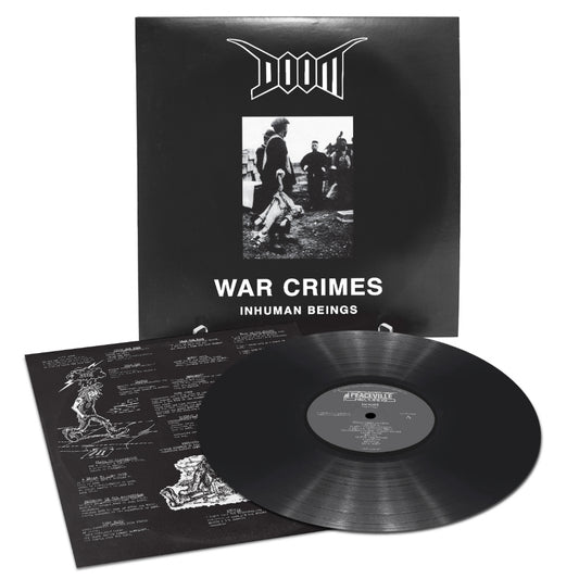 Doom - War Crimes - Inhuman Beings - LP - PEACEVILLE RECORDS