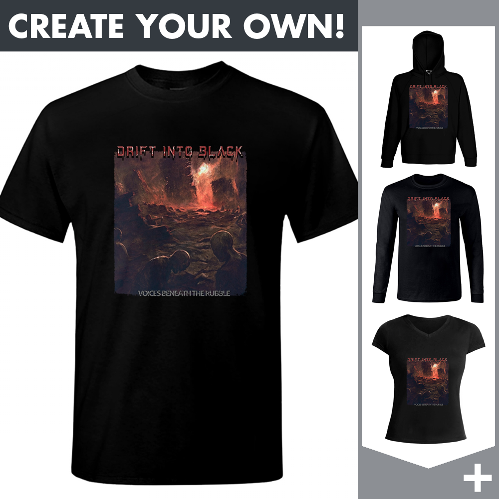 Drift Into Black - Voices Beneath the Rubble - Merchandising