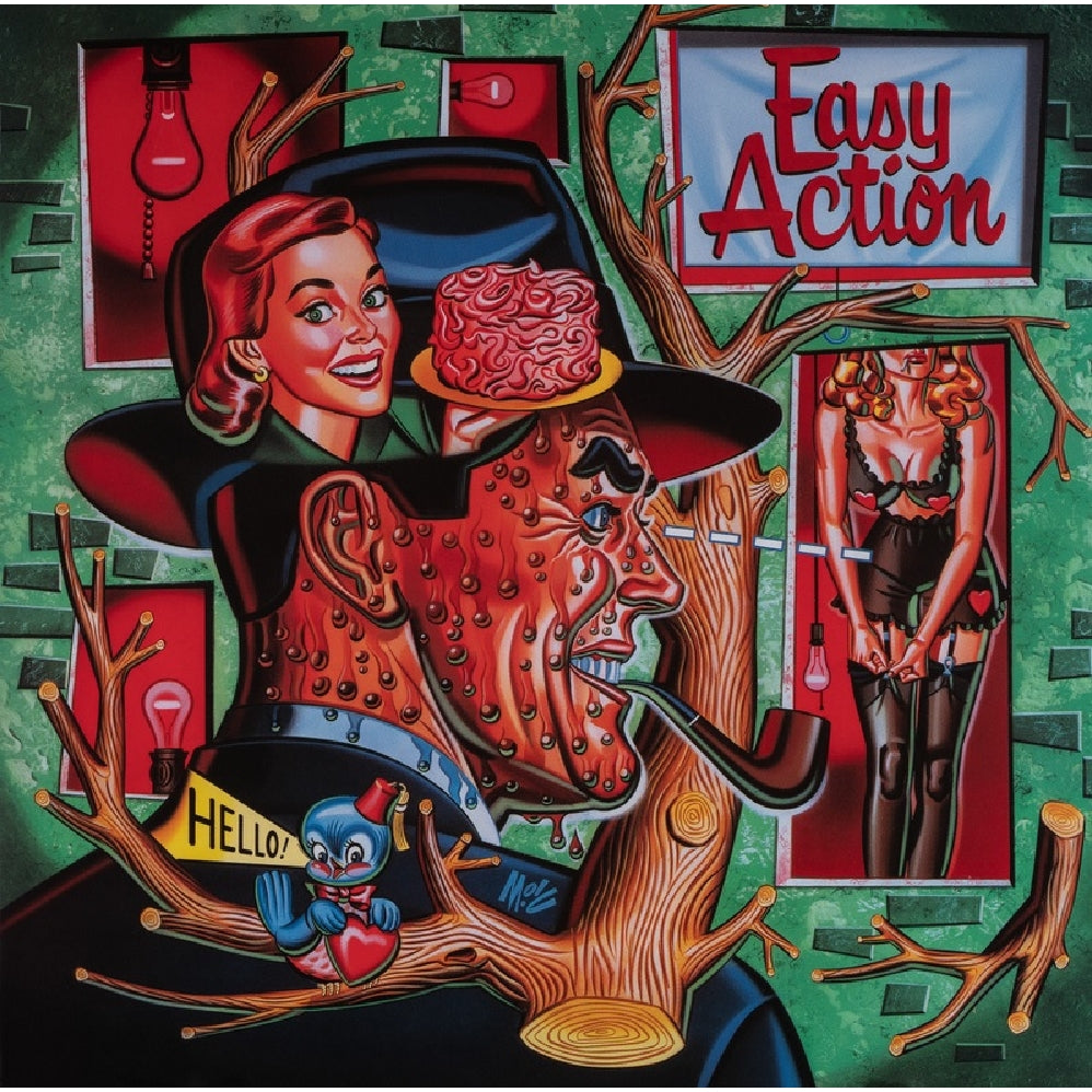 Easy Action - S/T - LP COLORED - Reptilian