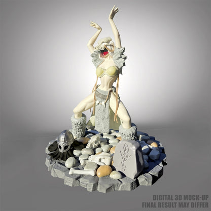Eihwar - Asrunn Mantis Pose - Resin statue - SEASON OF MIST