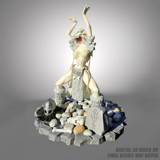 Eihwar - Asrunn Mantis Pose - Resin statue - SEASON OF MIST