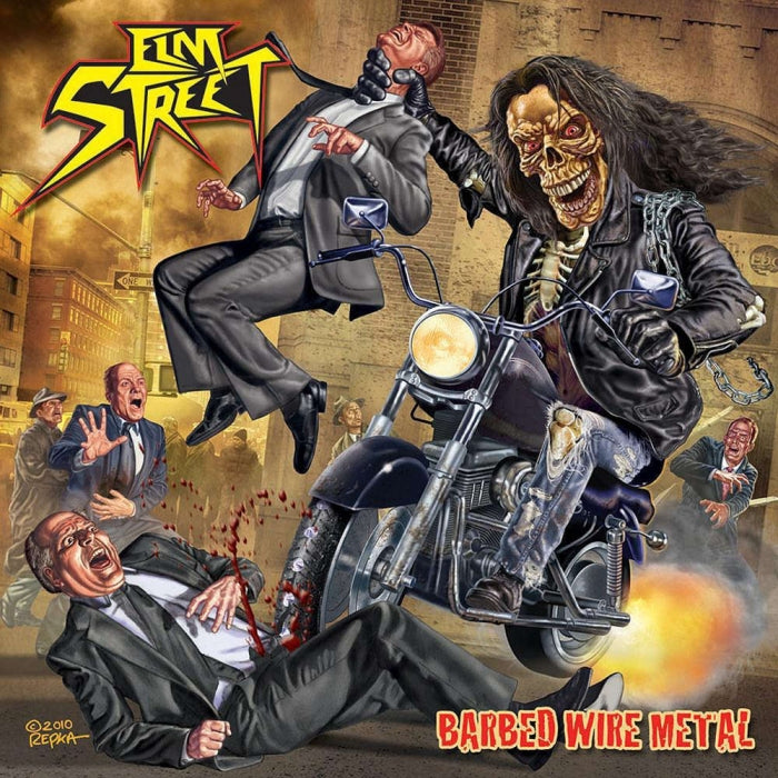 Elm Street - Barbed Wire Metal - CD - Massacre Records