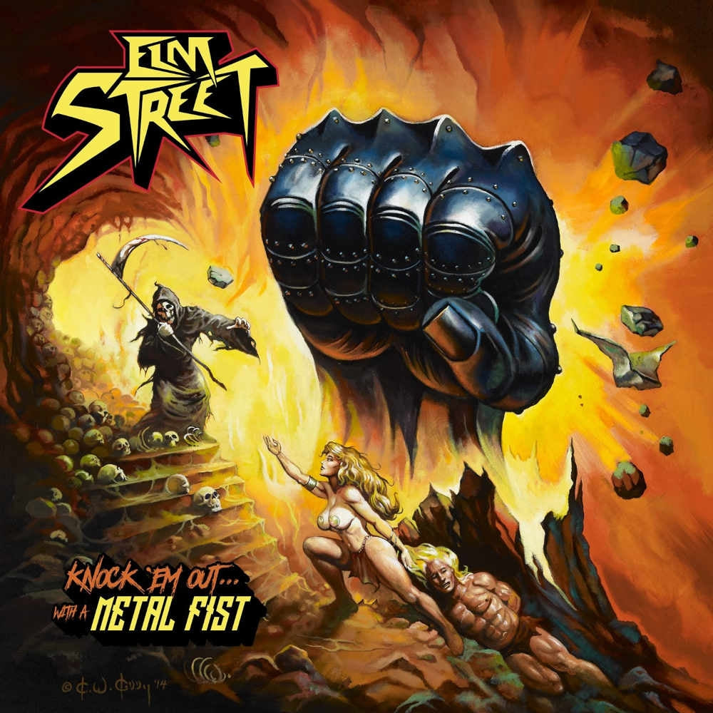 Elm Street - Knock 'Em Out... With A Metal Fist - CD - Massacre Records
