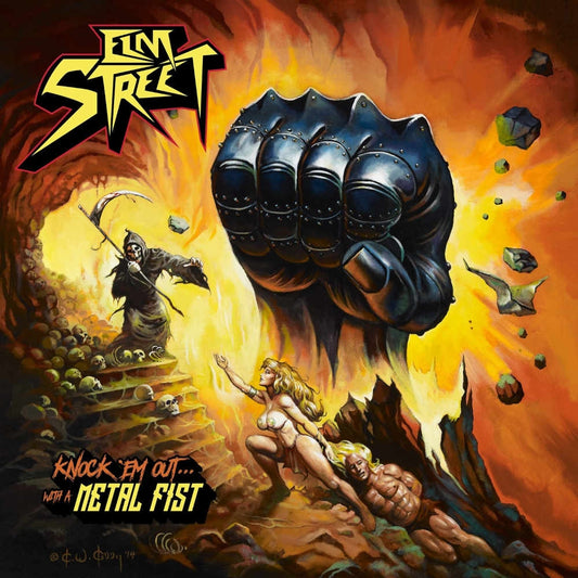 Elm Street - Knock 'Em Out... With A Metal Fist - CD - Massacre Records