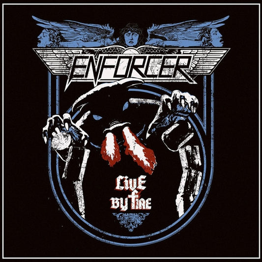 Enforcer - Live by Fire - LP Gatefold Colored - Back On Black