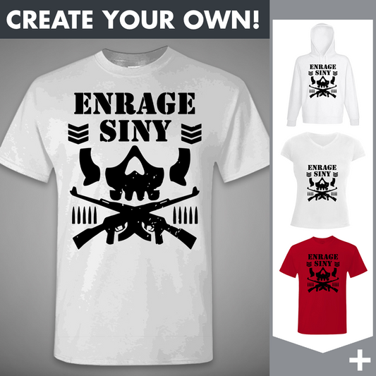 Enrage - Club Black - Merchandising