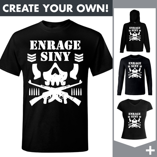 Enrage - Club White - Merchandising