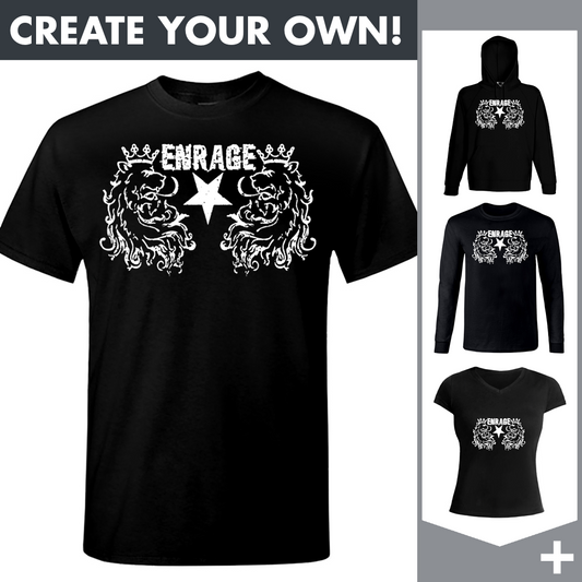 Enrage - Lions White - Merchandising