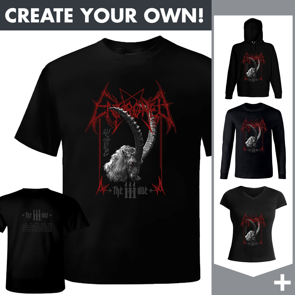 Enthroned - The Third Woe - Merchandising