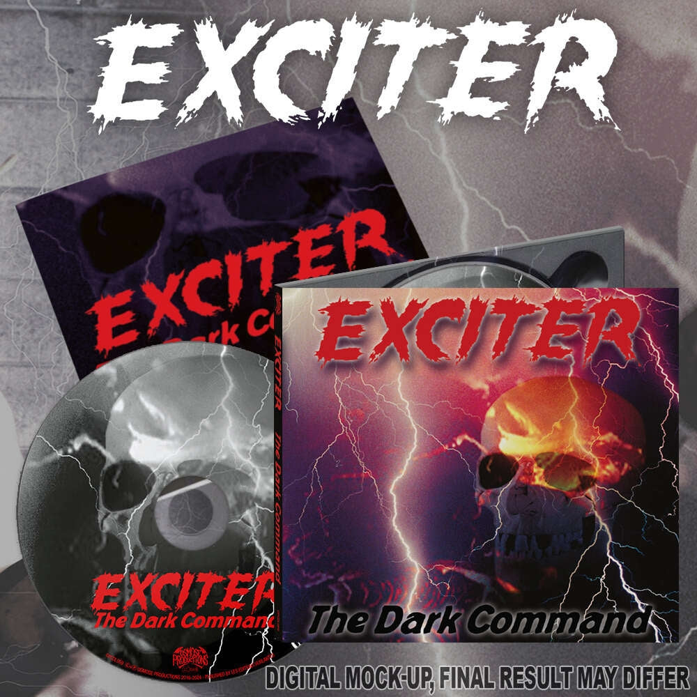 Exciter - The Dark Command - CD DIGIPAK - Osmose Productions
