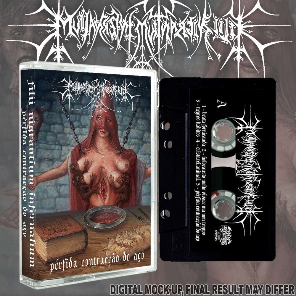 Filii Nigrantium Infernalium - Pérfida Contração do Aço - TAPE - Osmose Productions