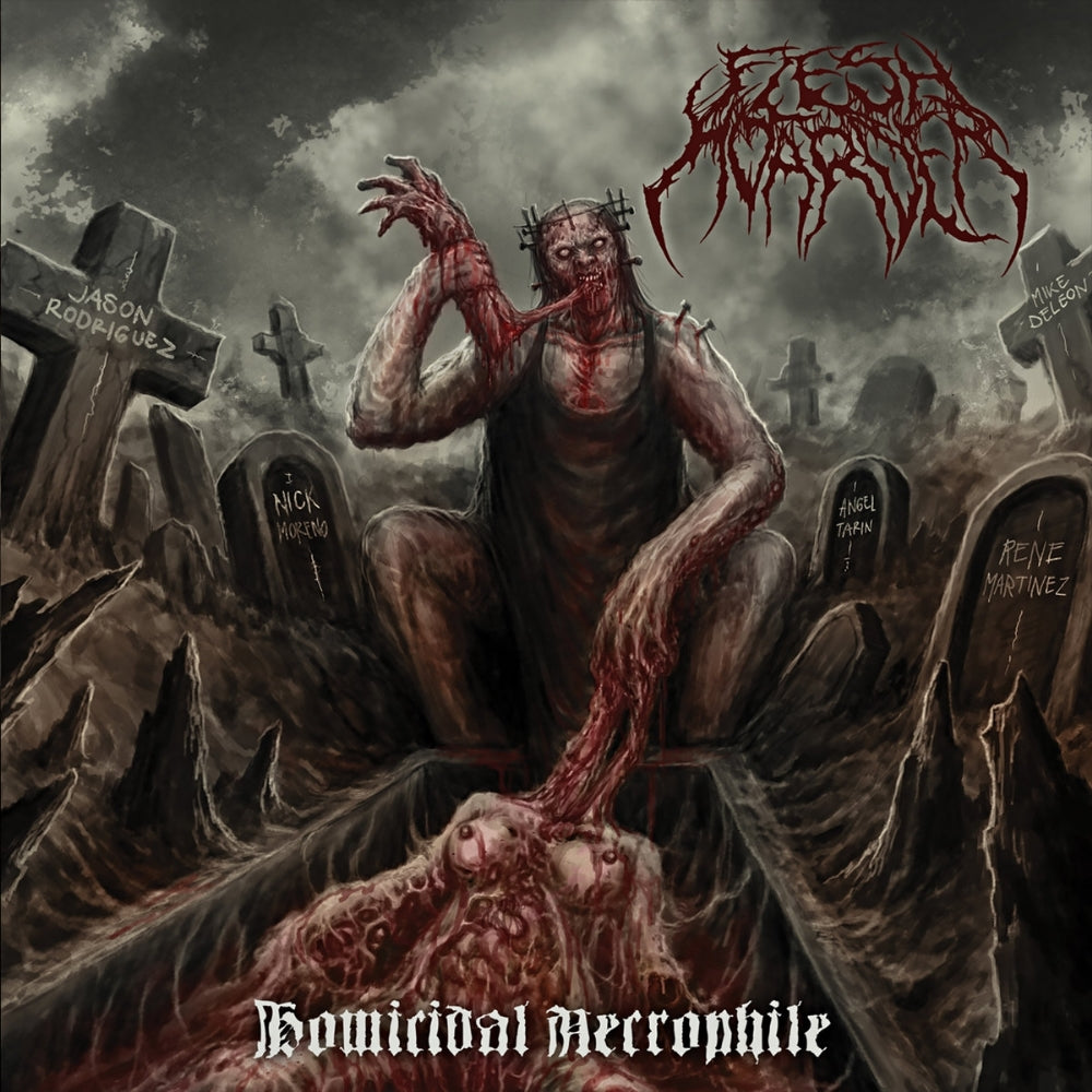 Flesh Hoarder - Homicidal Necrophile - CD - Comatose