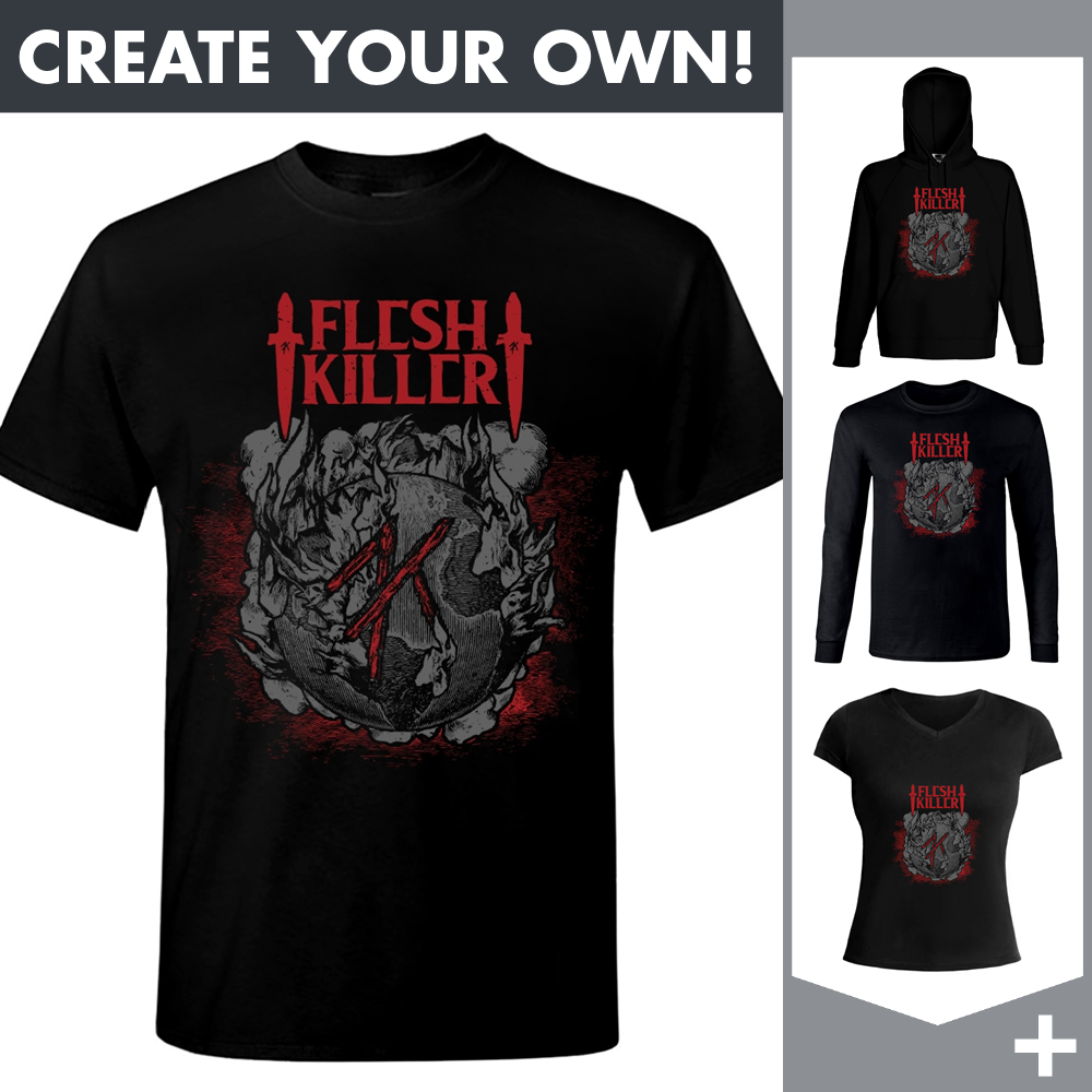 Fleshkiller - Red Logo - Merchandising
