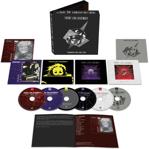 Front Line Assembly - Permanent Data 1986-1989 - CD BOX - Cleopatra Reords