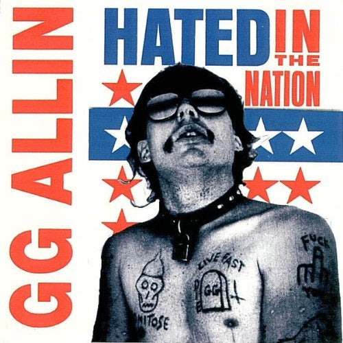 GG Allin - Hated in the Nation - LP + DOWNLOAD CARD - ROIR