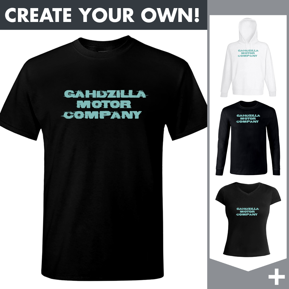 Gahdzilla Motor Company - Logo - Merchandising