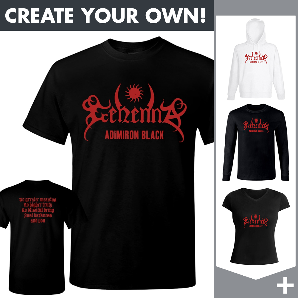 Gehenna - Adimiron Black Red Logo - Merchandising