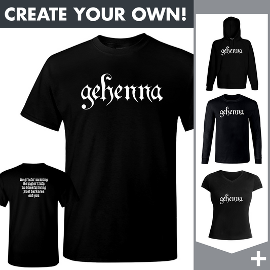 Gehenna - Ww White Logo - Merchandising
