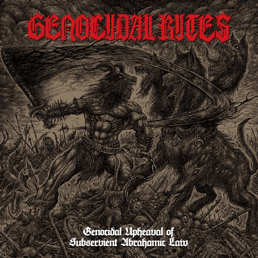 Genocidal Rites - Genocidal Upheaval Of Subservient Abrahamic Law - CD - Hells Headbangers