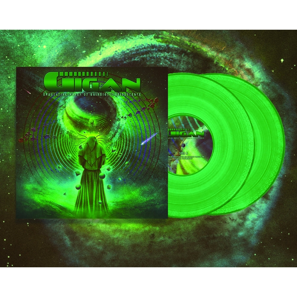 Gigan - Undulating Waves of Rainbiotic Iridescence - DOUBLE LP GATEFOLD COLORED - Willowtip