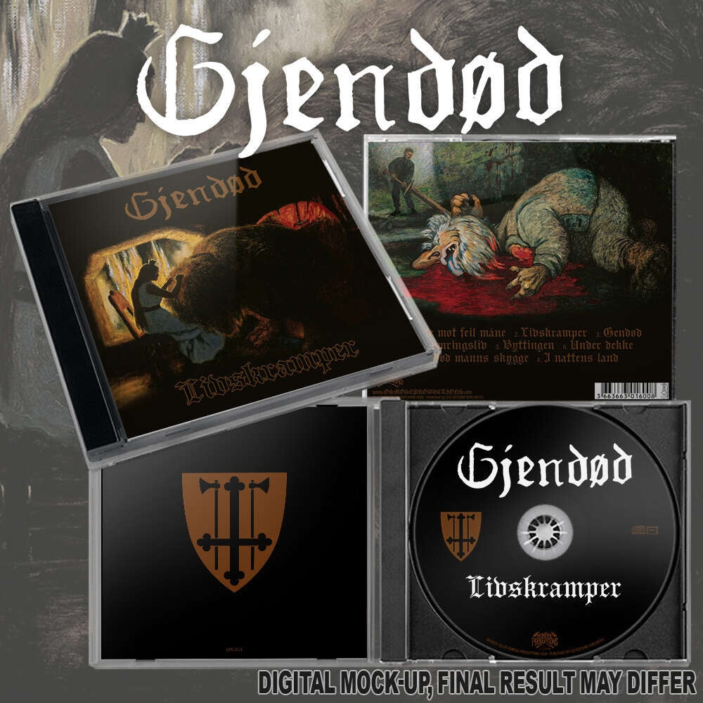 Gjendod - Livskramper - CD - Osmose Productions