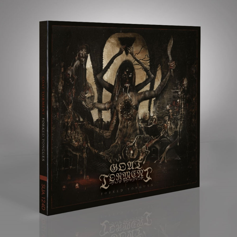 Goat Torment - Forked Tongues - CD DIGIPAK - Underground Activists - Image 2