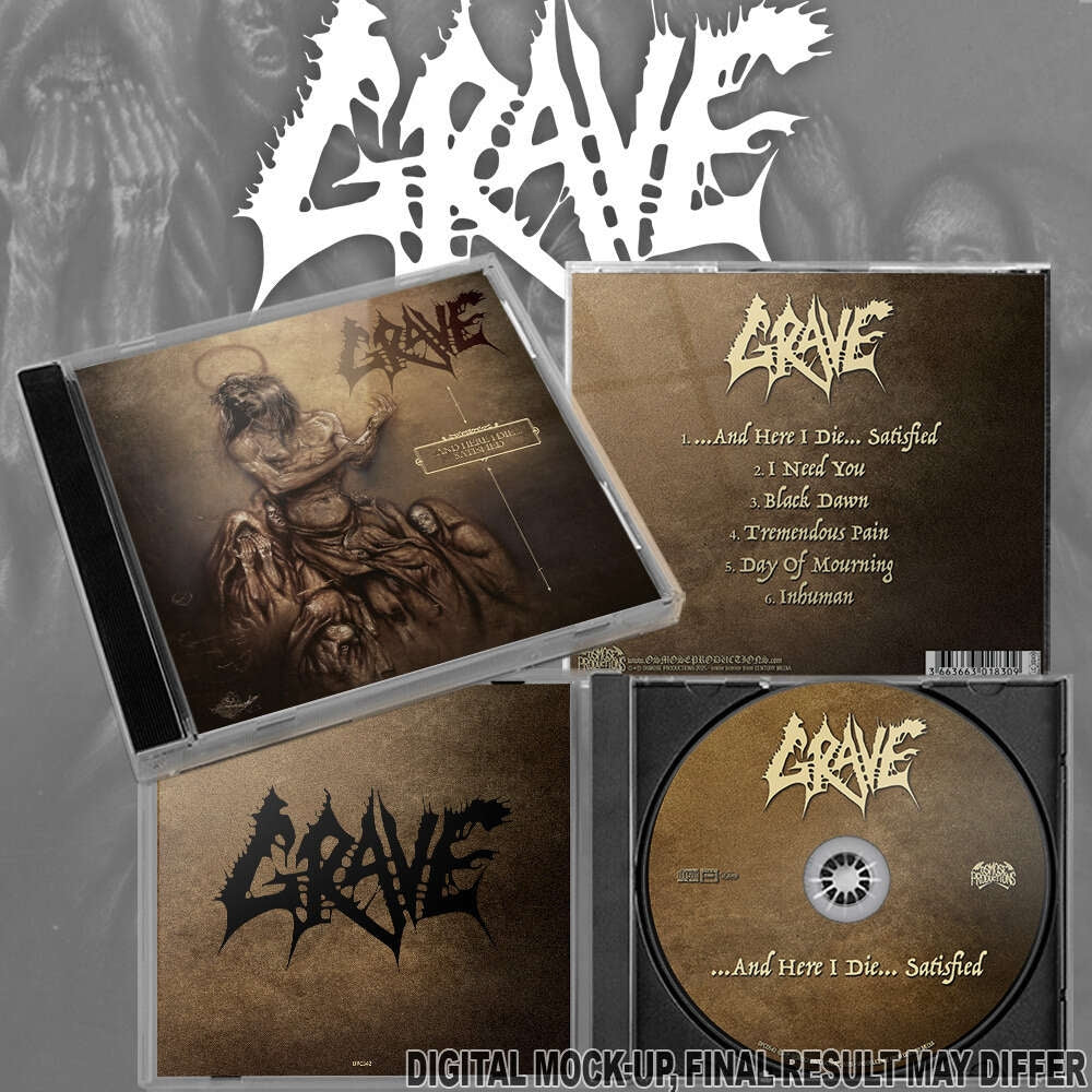 Grave - And Here I Die Satisfied - CD - Osmose Productions