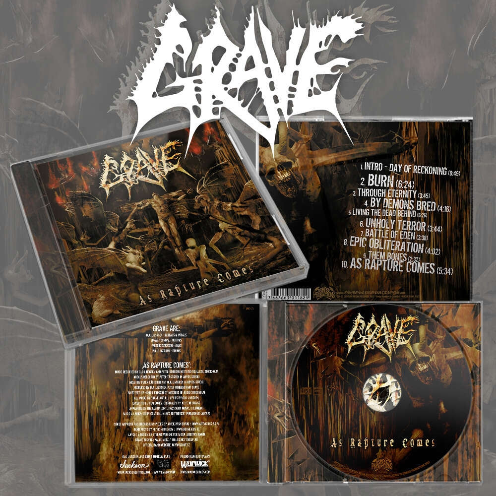 Grave - As rapture comes - CD - Osmose Productions
