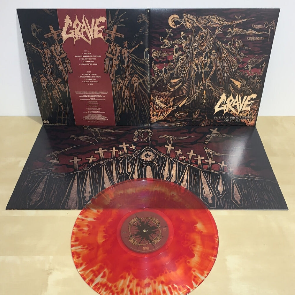 Grave - Endless Procession of Souls - LP Gatefold Colored - Osmose Productions - Image 2